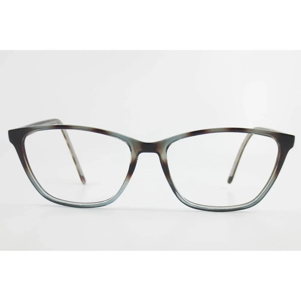 Warby Parker WP 20209 Eyeglasses Brown Blue Tortoise Rectangular Frames
